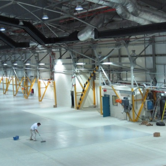 RAF Fairford Epoxy Floor