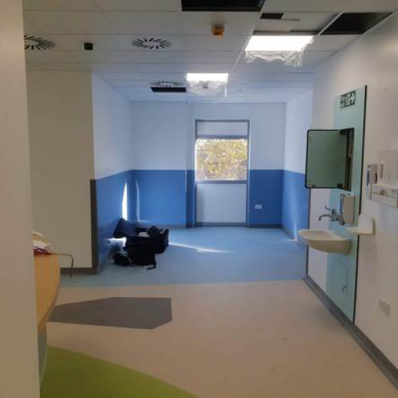 Southampton General Hospital Hallway