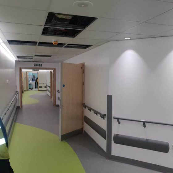 Southampton General Hospital Hallway