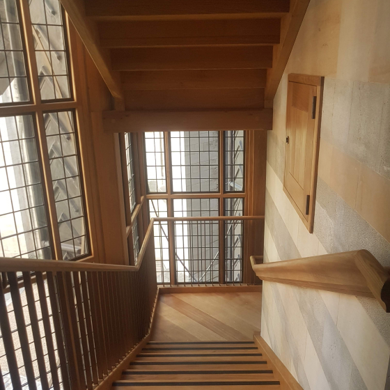 Westminster Abbey Decorating Wooden Walkways Oiled & Stained